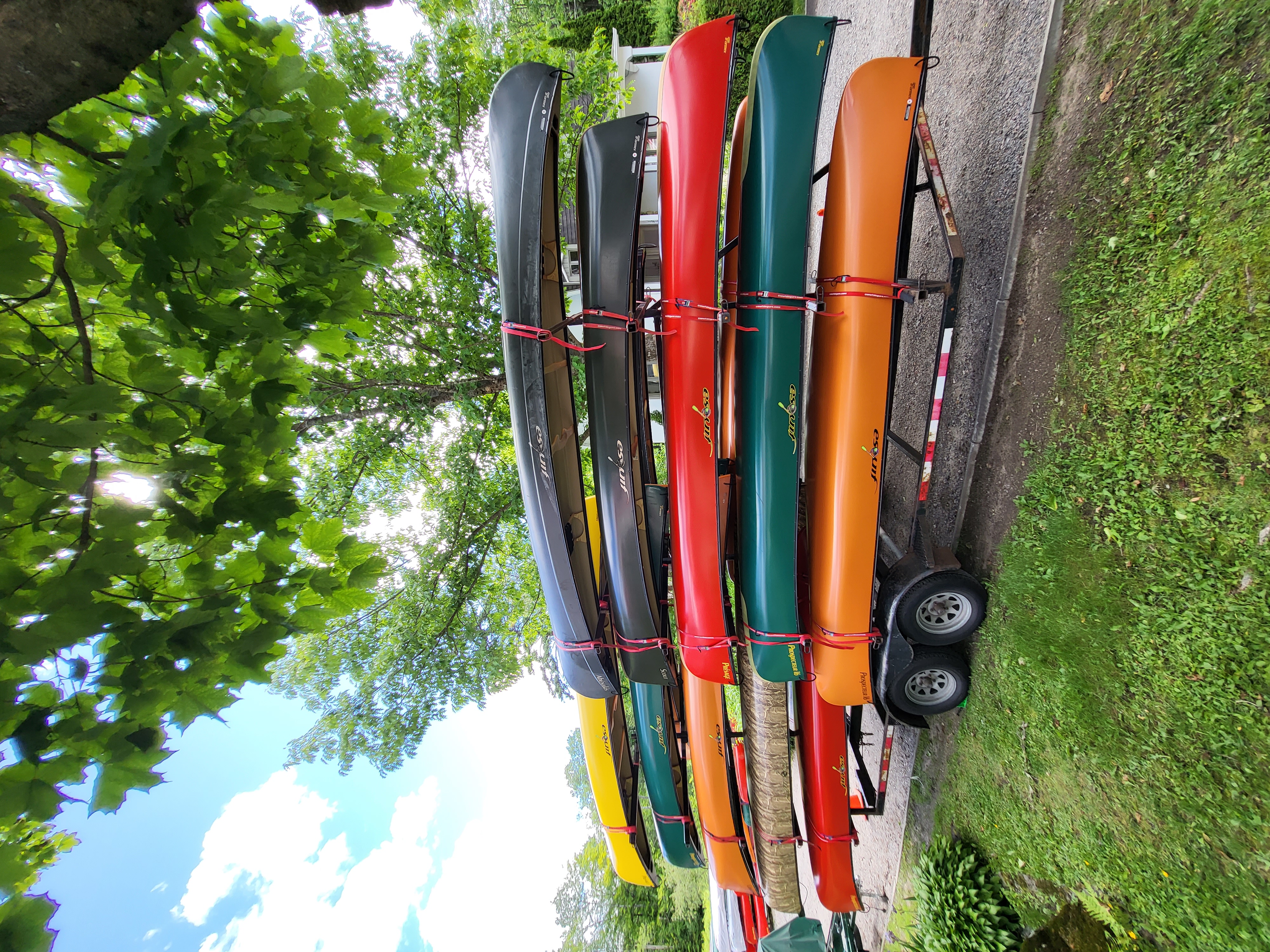 Remorques artisanales usagées - Canots Légaré - CL-REMORQUE-20P-USAGE - Canots Légaré